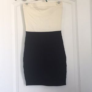 Black and white dress